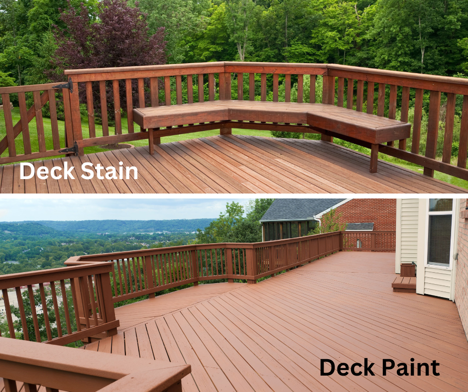 Deck Paint or Deck Stain Photo